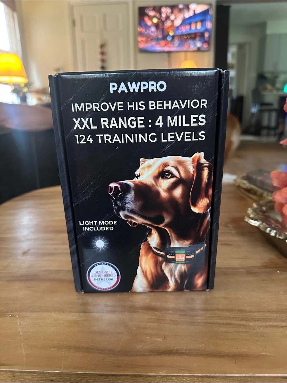 Pawpro XXL Dog Training Collar new in box light mode made in USA fits all dogs